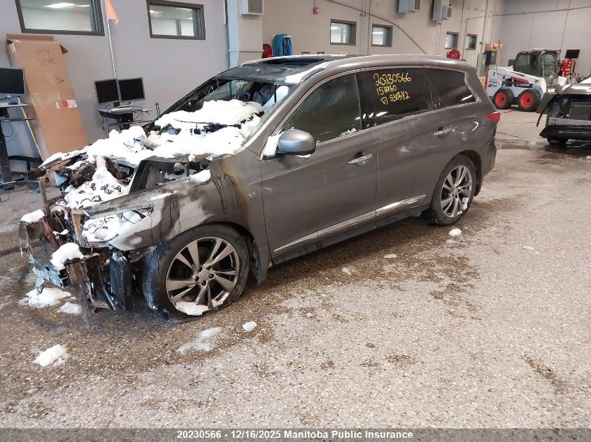 2015 Infiniti Qx60 VIN: 5N1AL0MM8FC530342 Lot: 20230566