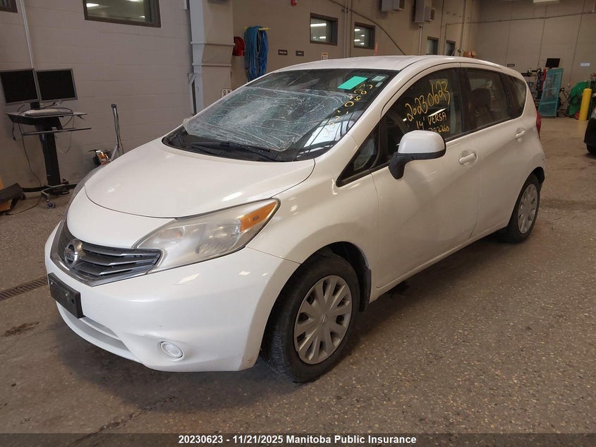 3N1CE2CP4EL382260 2014 NISSAN VERSA photo no. 2