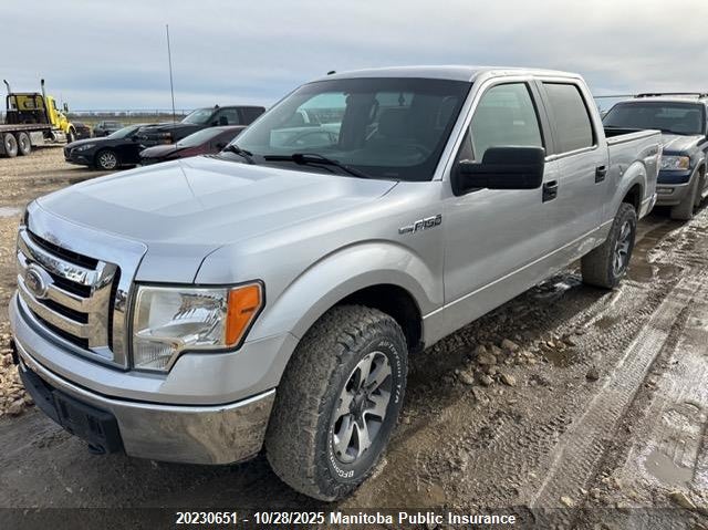 2012 Ford F-150 Xlt grey pickup null 1FTFW1ET0CFA90057 photo #3