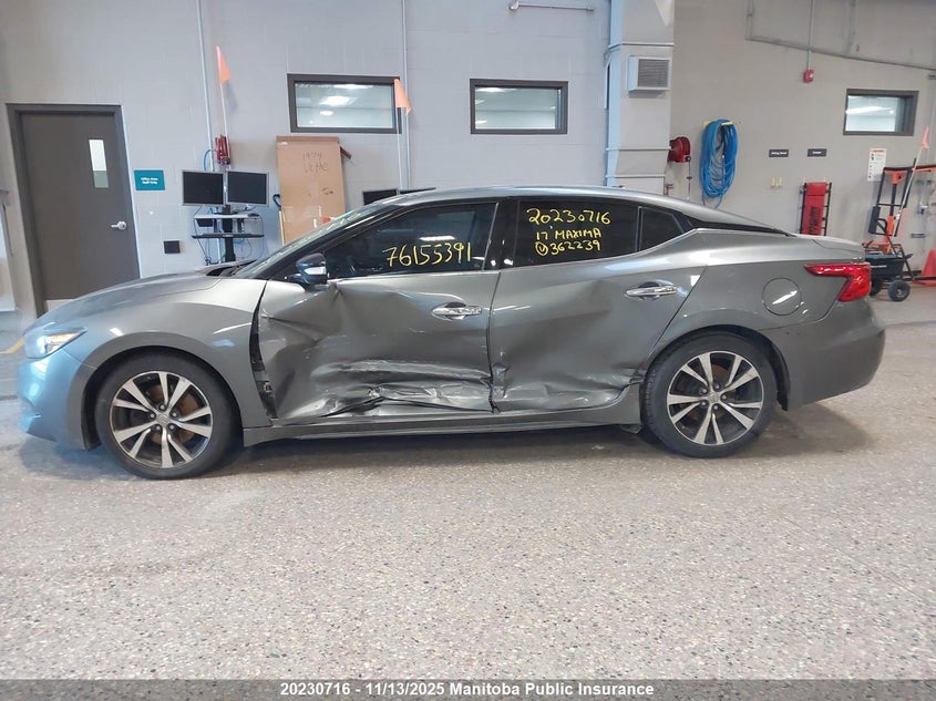 2017 Nissan Maxima 3.5 Sl VIN: 1N4AA6AP1HC362239 Lot: 20230716