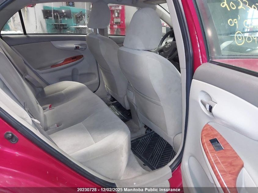 2009 Toyota Corolla Le VIN: 2T1BU40E39C042407 Lot: 20230728