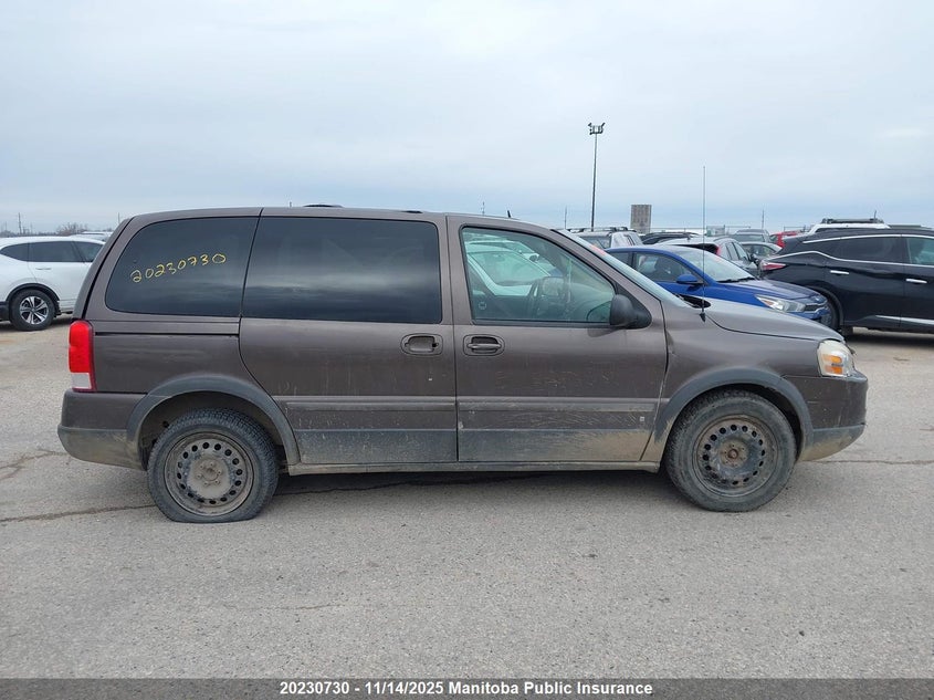 2009 Pontiac Montana Sv6 Sv6 VIN: 1GMDU03199D109116 Lot: 20230730