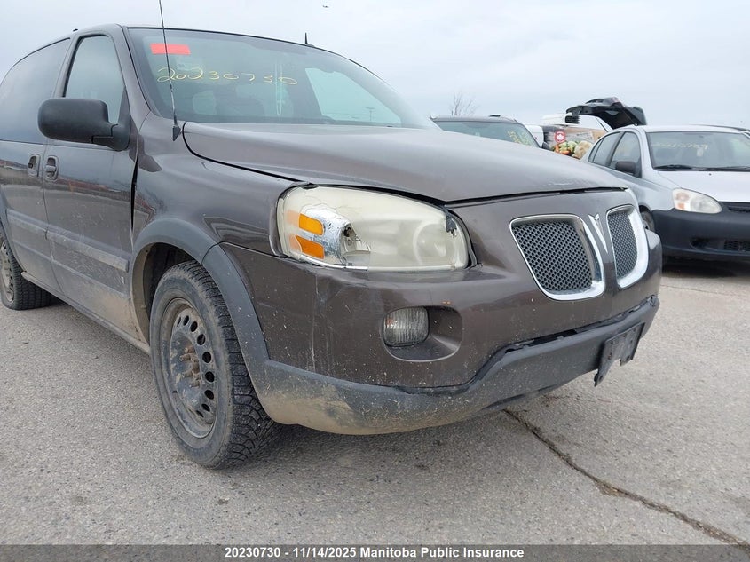 2009 Pontiac Montana Sv6 Sv6 VIN: 1GMDU03199D109116 Lot: 20230730