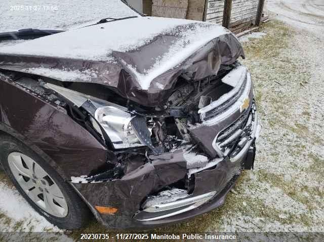 2015 Chevrolet Cruze Lt Turbo VIN: 1G1PC5SB4F7189231 Lot: 20230735