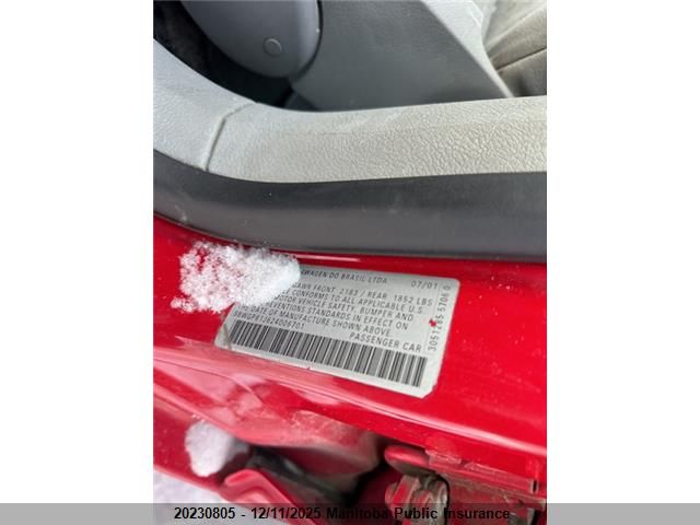 2002 Volkswagen Golf Gl Tdi VIN: 9BWGP61J624006701 Lot: 20230805