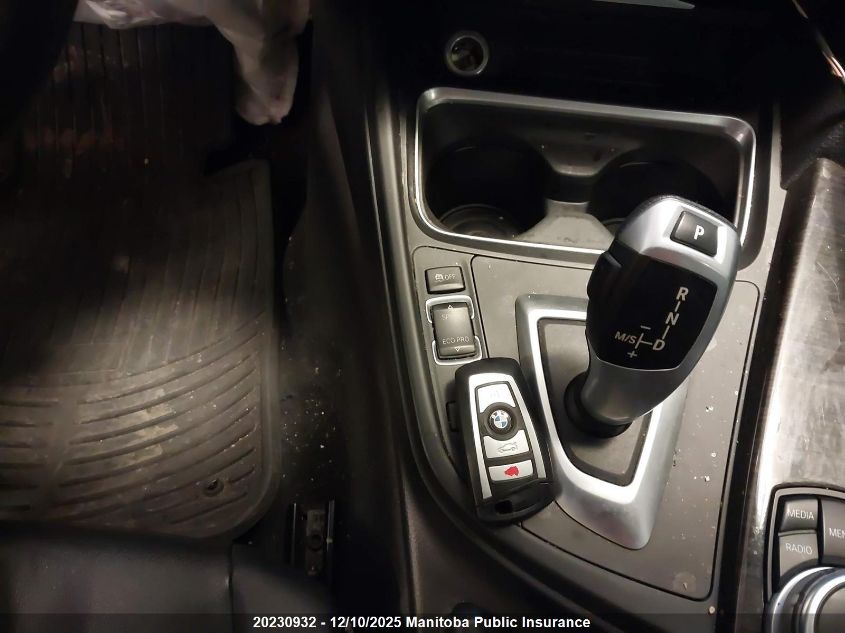 2014 BMW 328I xDrive VIN: WBA3B3G5XENR83934 Lot: 20230932