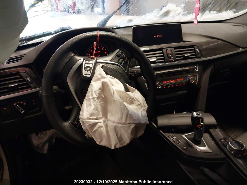 2014 BMW 328I xDrive VIN: WBA3B3G5XENR83934 Lot: 20230932