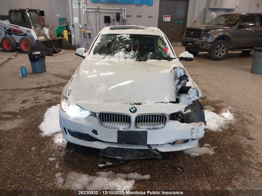 2014 BMW 328I xDrive VIN: WBA3B3G5XENR83934 Lot: 20230932