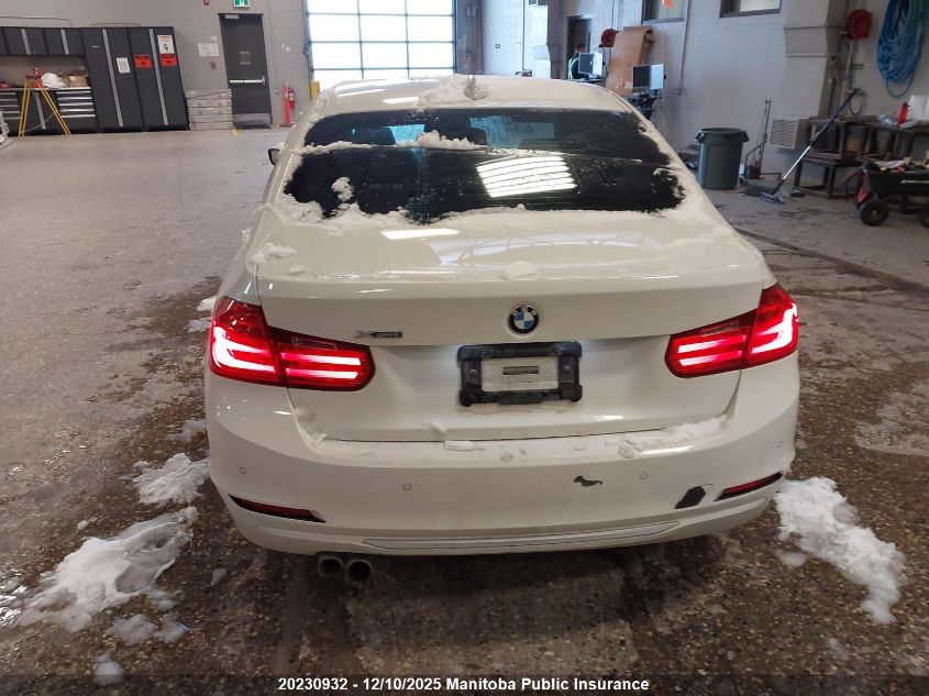 2014 BMW 328I xDrive VIN: WBA3B3G5XENR83934 Lot: 20230932