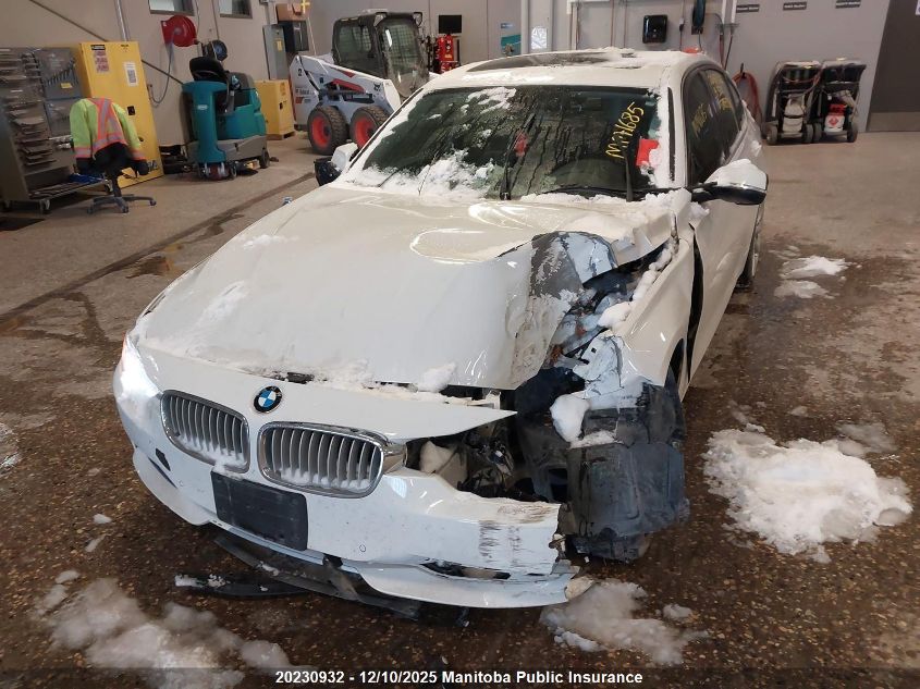 2014 BMW 328I xDrive VIN: WBA3B3G5XENR83934 Lot: 20230932