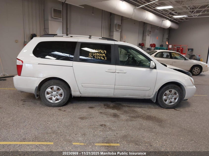 2010 Kia Sedona Lx VIN: KNDMG4C31A6324163 Lot: 20230969