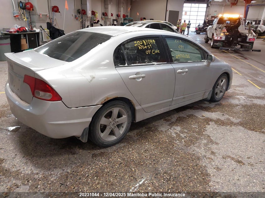 2HGFA15679H105459 2009 HONDA CIVIC photo no. 4