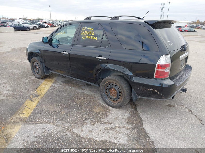 2005 Acura Mdx VIN: 2HNYD186X5H002552 Lot: 20231052
