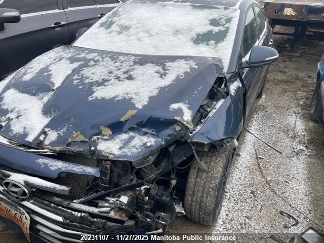 2018 Hyundai Elantra Gl VIN: KMHD84LF4JU641689 Lot: 20231107