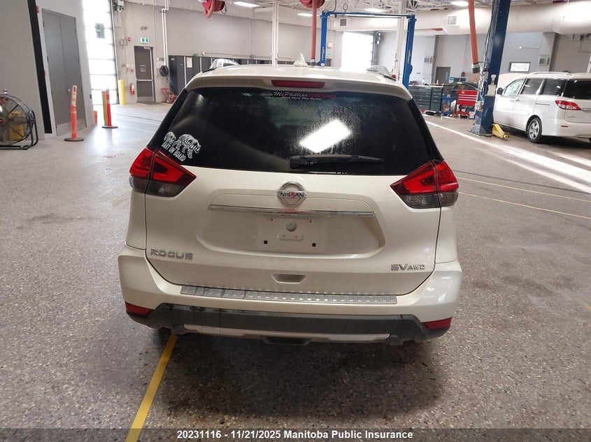 2017 Nissan Rogue Sv VIN: 5N1AT2MV8HC852678 Lot: 20231116