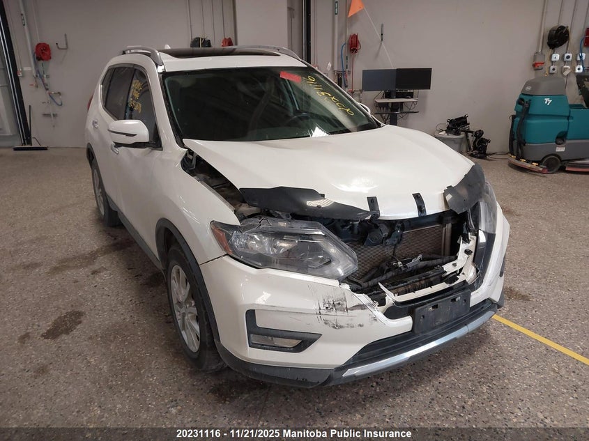 2017 Nissan Rogue Sv VIN: 5N1AT2MV8HC852678 Lot: 20231116