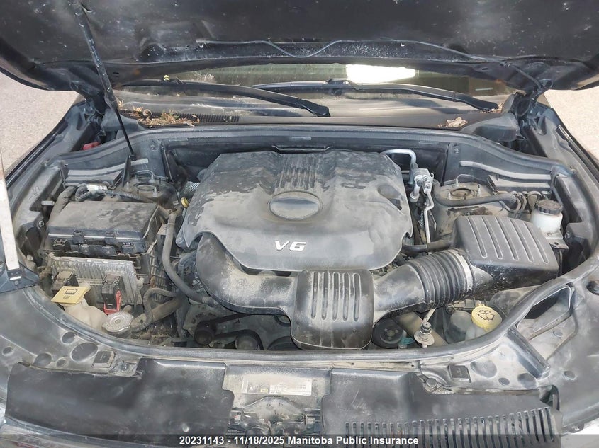 2014 Dodge Durango Limited VIN: 1C4RDJDG1EC361123 Lot: 20231143