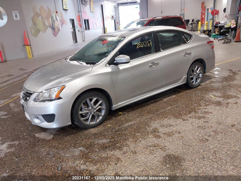 3N1AB7AP4EL660865 2014 NISSAN SENTRA photo no. 2