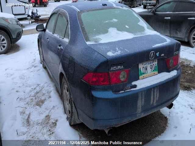 JH4CL96896C011302 2006 ACURA TSX photo no. 3