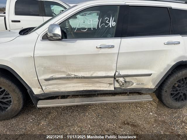 2013 Jeep Grand Cherokee Overland VIN: 1C4RJFCGXDC609553 Lot: 20231218