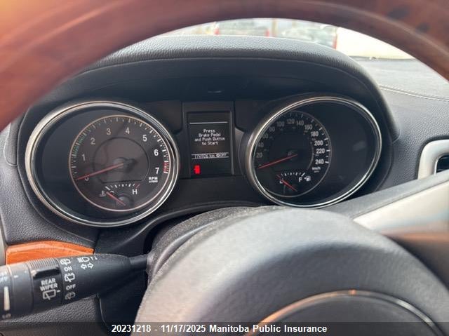 2013 Jeep Grand Cherokee Overland VIN: 1C4RJFCGXDC609553 Lot: 20231218