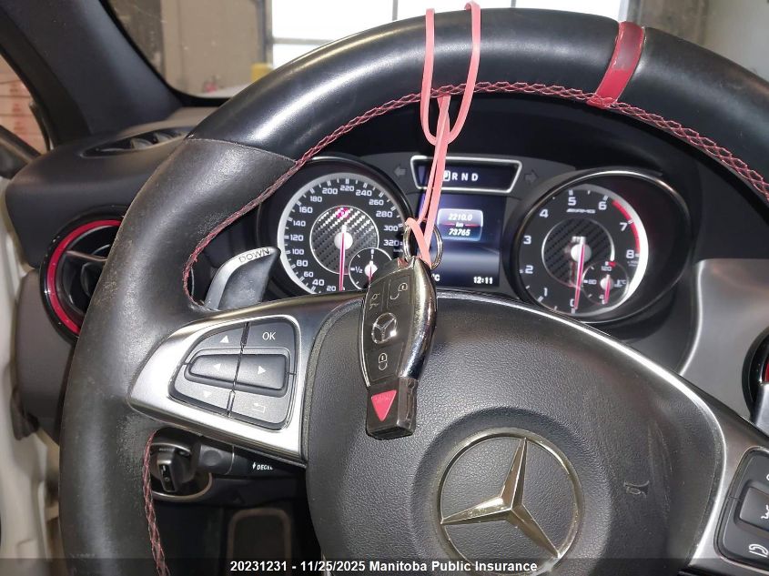 2016 Mercedes Benz Gla45 VIN: WDDTG5CB8GJ274317 Lot: 20231231