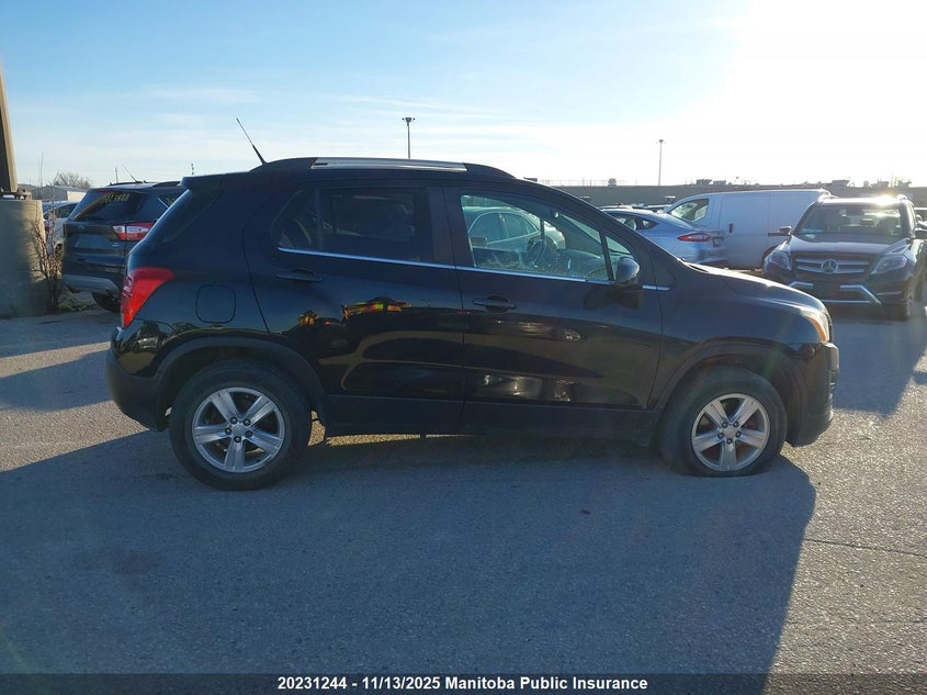 2013 Chevrolet Trax Lt VIN: 3GNCJPSB9DL165627 Lot: 20231244