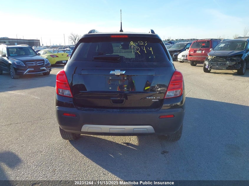 2013 Chevrolet Trax Lt VIN: 3GNCJPSB9DL165627 Lot: 20231244