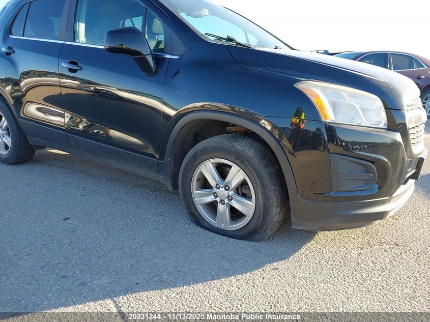 2013 Chevrolet Trax Lt VIN: 3GNCJPSB9DL165627 Lot: 20231244