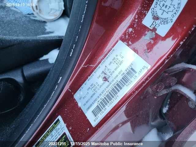 2010 Mazda 3 Mazda Gs VIN: JM1BL1SF9A1320646 Lot: 20231291