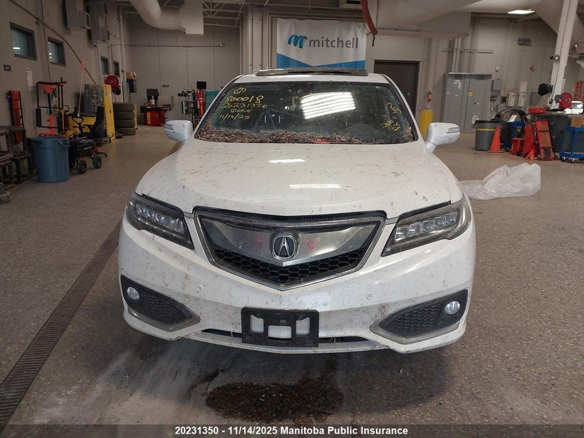 2018 Acura Rdx VIN: 5J8TB4H75JL800018 Lot: 20231350