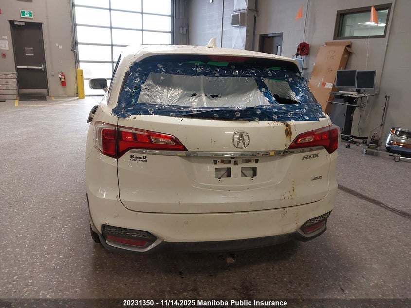 2018 Acura Rdx VIN: 5J8TB4H75JL800018 Lot: 20231350