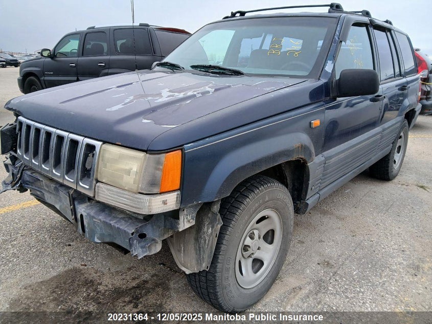 1J4GZ58S5PC128101 1993 JEEP GRAND CHEROKEE photo no. 2