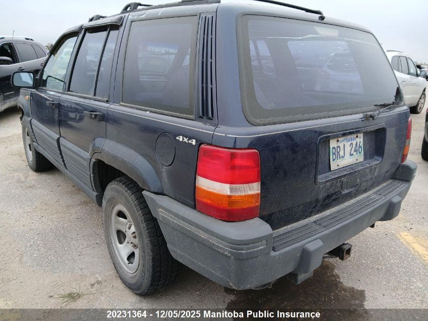 1993 Jeep Grand Cherokee Laredo VIN: 1J4GZ58S5PC128101 Lot: 20231364