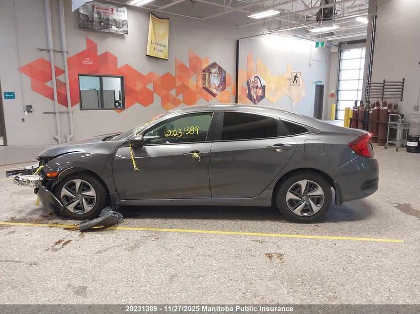 2021 Honda Civic Lx VIN: 2HGFC2F5XMH010554 Lot: 20231389