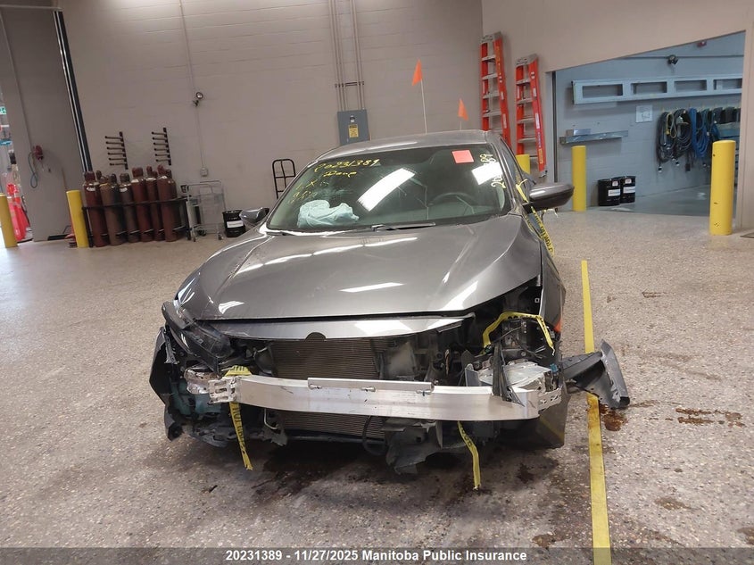 2021 Honda Civic Lx VIN: 2HGFC2F5XMH010554 Lot: 20231389