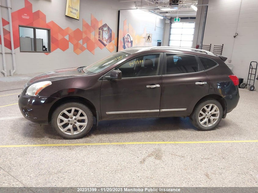 2011 Nissan Rogue Sl VIN: JN8AS5MV9BW256983 Lot: 20231399