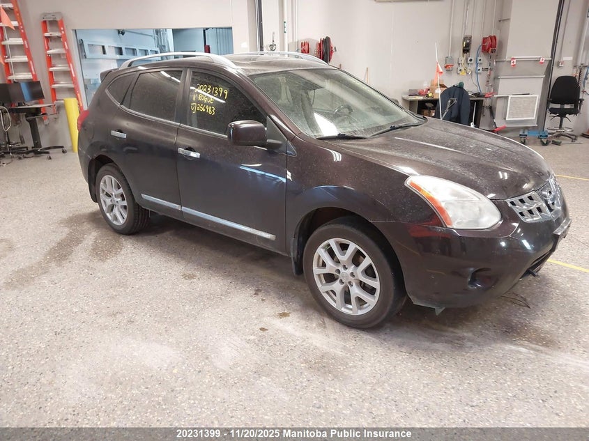 JN8AS5MV9BW256983 2011 Nissan Rogue Sl auction photo 1