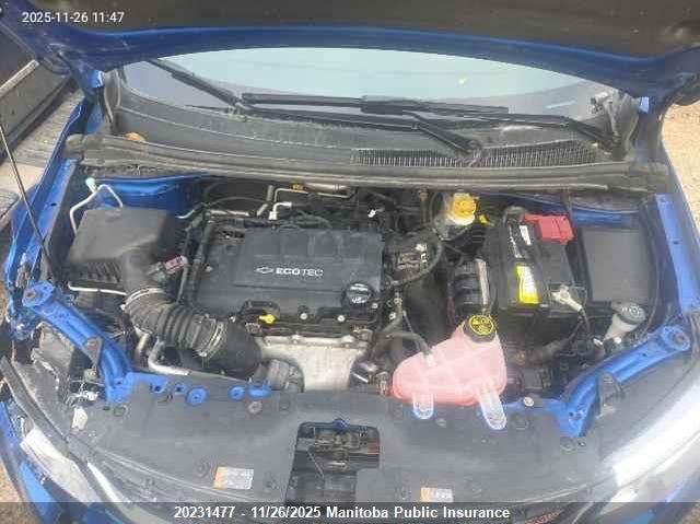 2017 Chevrolet Sonic Lt VIN: 1G1JD6SB5H4140648 Lot: 20231477