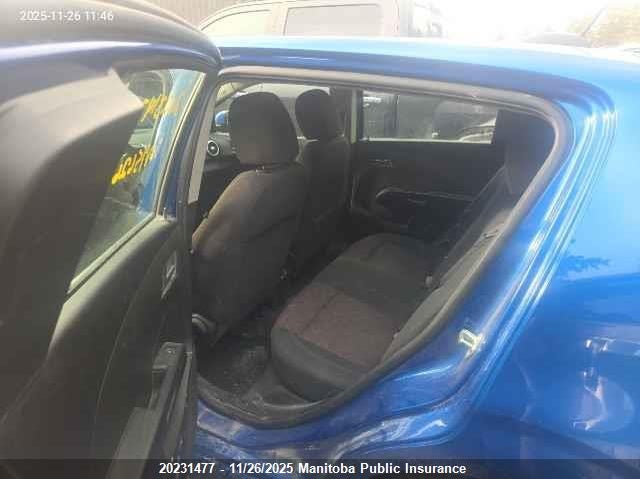 2017 Chevrolet Sonic Lt VIN: 1G1JD6SB5H4140648 Lot: 20231477