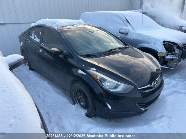 2014 Hyundai Elantra Gl VIN: 5NPDH4AE8EH511445 Lot: 20231488