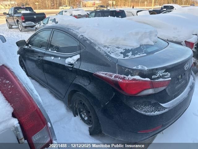 2014 Hyundai Elantra Gl VIN: 5NPDH4AE8EH511445 Lot: 20231488