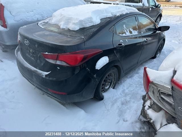 2014 Hyundai Elantra Gl VIN: 5NPDH4AE8EH511445 Lot: 20231488