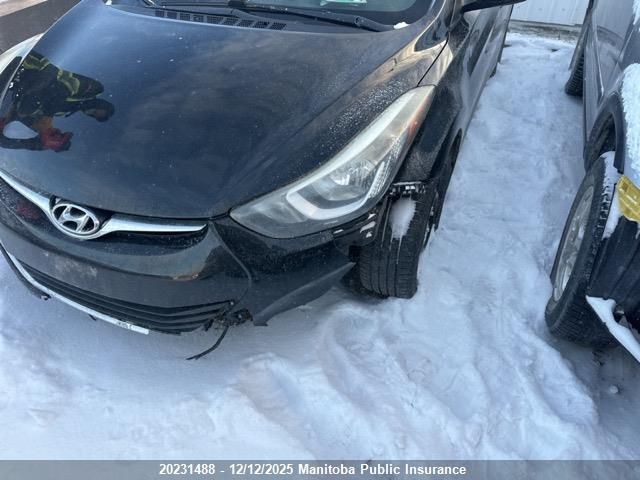 2014 Hyundai Elantra Gl VIN: 5NPDH4AE8EH511445 Lot: 20231488