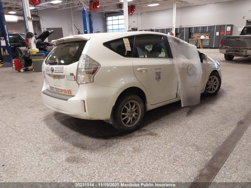 JTDZN3EUXC3174151 2012 TOYOTA PRIUS V (+) photo no. 4