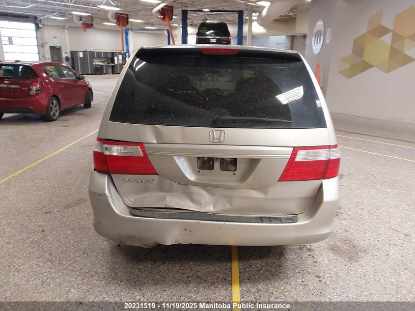 2007 Honda Odyssey Lx VIN: 5FNRL38297B502779 Lot: 20231519