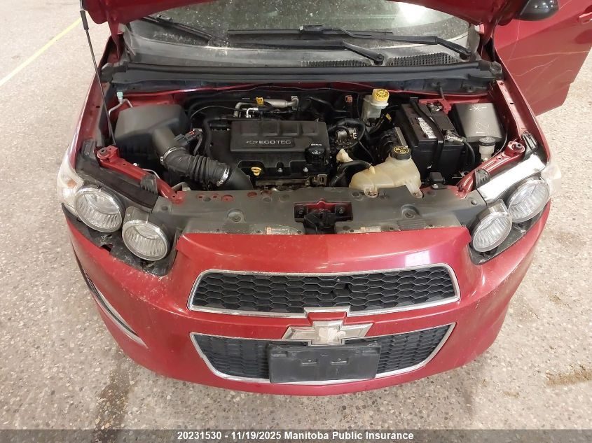 2015 Chevrolet Sonic Rs VIN: 1G1JG6SB5F4168437 Lot: 20231530