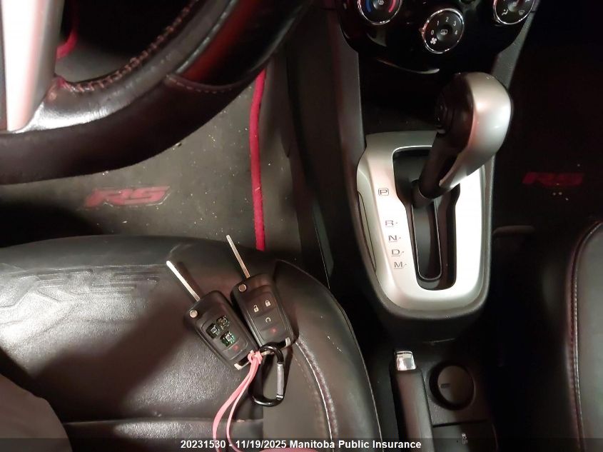 2015 Chevrolet Sonic Rs VIN: 1G1JG6SB5F4168437 Lot: 20231530