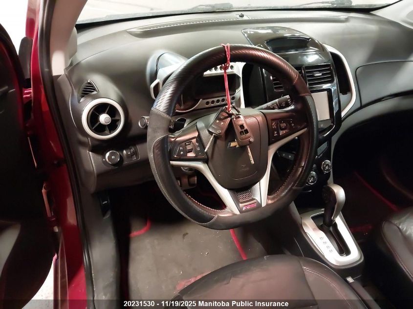 2015 Chevrolet Sonic Rs VIN: 1G1JG6SB5F4168437 Lot: 20231530