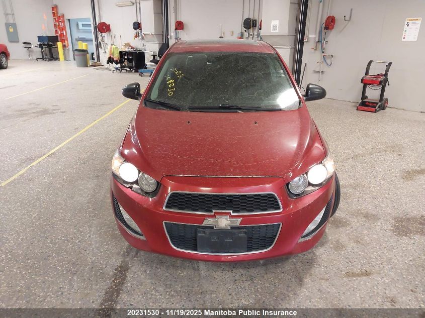 2015 Chevrolet Sonic Rs VIN: 1G1JG6SB5F4168437 Lot: 20231530